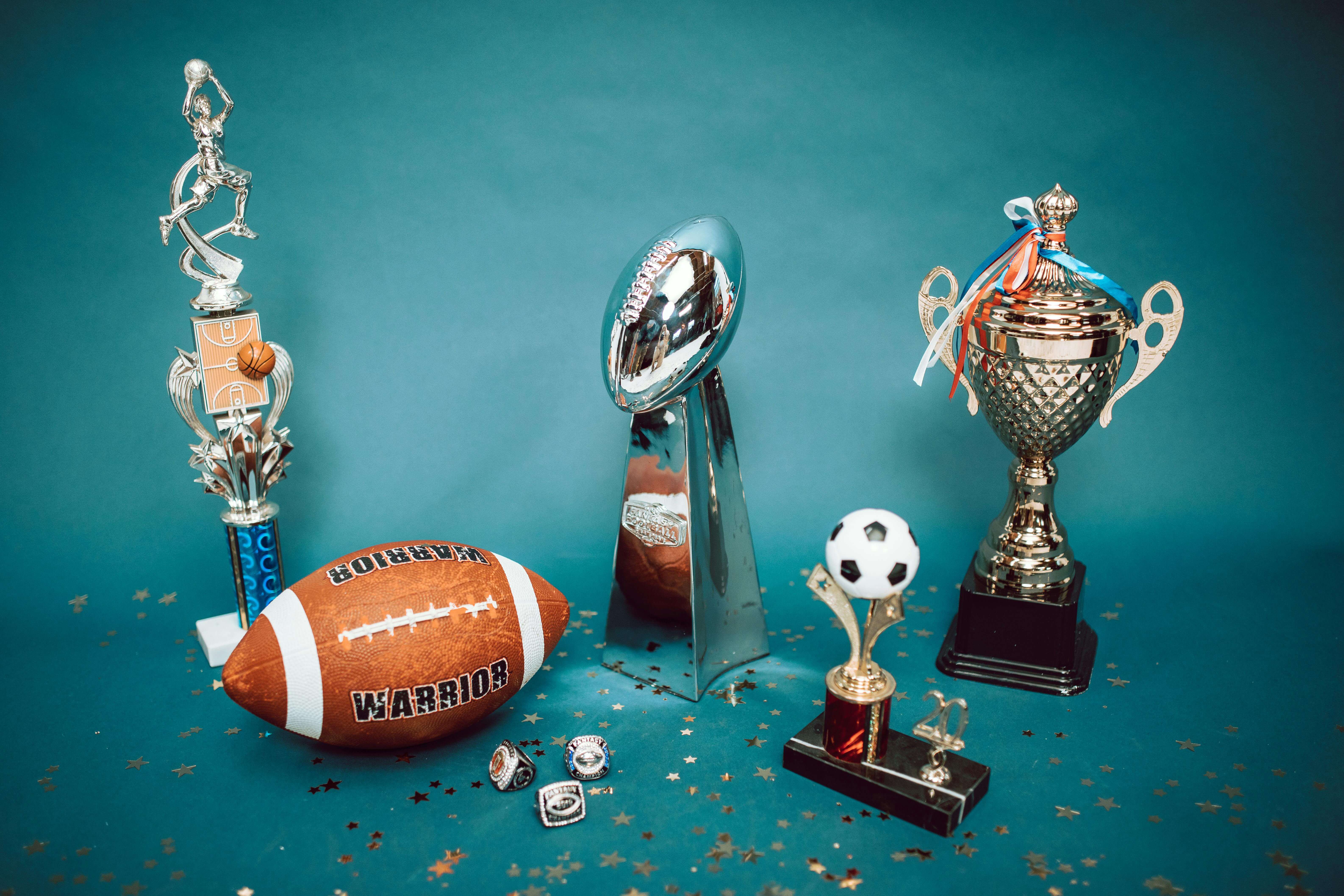 Picture of football trophy